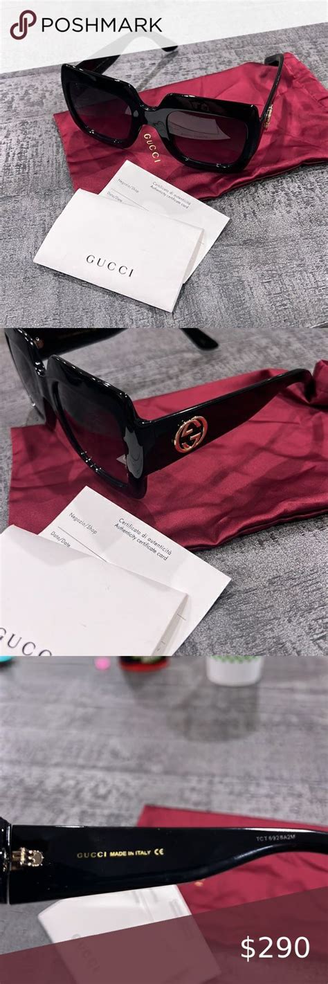 fake gucci glasses for sale|gucci glasses authenticity check.